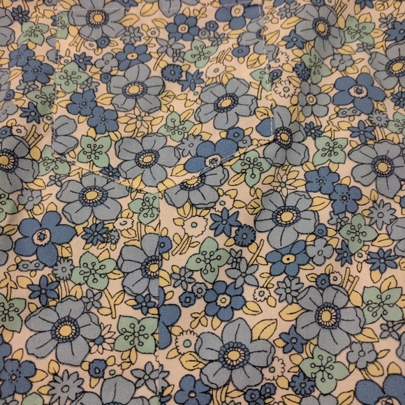 70s Vintage Floral Short Sleeve Shirt - Picture 6 of 8